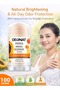 Pack of 1 Papaya Mineral Deodorant Stick 100g Brightening Natural Crystal Alum Deodorant Chemical Free Fragrance Free Long Lasting Odor Protection Underarm Whitening for Men and Women Daily Use