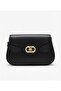 Gold Detailed Minimalist Women's Shoulder Bag Size: 20*14 cm