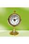 Brass Maritime Emboss Table Watch With Antique Finish(H:7"W:3.5"Weight:950Gram) - 3