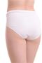 Women's white high waist bato panties 3-pack - 3