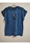 Summer Washed, Stone-Washed 95% Cotton Anti-Sweat, Fabric, Stylish Blouse - 4