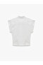 قميص بوبلين بدون أكمام مع تفاصيل ربط جانبية من القطن - 2