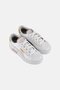 Kids Girl Mayze Crashed Lace Up Outdoor Shoes, White - 2
