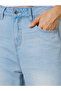 Blue Faded Wide Leg Jeans with Pocket - 3