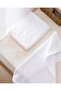 Aveline 2-Pack 100% Cotton Crochet Hand Towels - White/Powder - 30X40 cm - 3