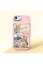 Pink Silicone Case with Shock-Absorbing Camera Protections Compatible with iPhone 7/8/Se 2020 2022