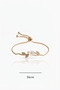 Magnolia Flower Model Adjustable Bracelet - 7