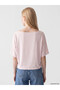 Xside Pink Boat Neck Women's T-Shirt - 4