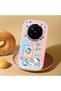Vivo X200 Pro Compatible Shock-Absorbing Camera Protected Pink Silicone Case - 2