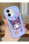 Infinix Smart 9 Compatible Case Camera Protector Blue Silicone Couple Phone Case Cartoon Pattern