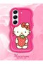 Tecno Camon 40 Pro 5g Compatible Case Camera Protector Red Silicone Couple Phone Case Kitty Pattern - 2