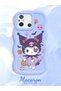Poco C55 Compatible Case Camera Protector Blue Silicone Couple Phone Case Cartoon Pattern - 2
