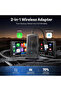 Play2Video Ultra Wireless CarPlay Adapter with Netflix, YouTube & Android Auto - 2