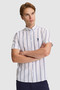 Men's Light Navy Blue Short Sleeve Shirt 50322211-Vr059