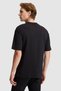 Men's Black Comfort Fit Crew Neck T-Shirt 50326949-Vr046 - 5
