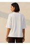 Relaxed Fit Cotton T-shirt with Crew Neck - 4