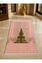 Kaaba Gate Patterned Micro Chenille Prayer Mat |   Gold Leaf Detailed |   Burma Tasseled |   Luxurious Velvet Textured Prayer Mat |   Premium Quality |   Hajj Umrah Gift |   Dowry Prayer Rug - 3