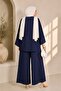 Women's Kimono Comfortable Fit Summer Aerobin Hijab Set Sb0047 - 4