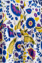 Women's Authentic Patterned Long Hijab Dress with Stand Collar and Front Buttons (Unlined) - 3