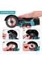 Cordless Angle Grinder Kit - Rechargeable Electric Grinding Machine with Battery & Charger, Portable Angle Grinder for Cutting, Grinding, Polishing & Metalworking - 6