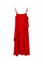 Asymmetrical Flywheel Detailed Midi Dress - 2