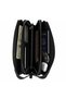 Men's Genuine Leather Black Handbag Clutch Portfolio Bag - 3