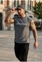 Golden St. Los Angeles Men's Zero Sleeve 100% Cotton Combed T-Shirt