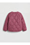 Crew Neck Girl's Coat - 2