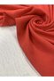 Draped Linen Fabric - Light Red