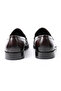 Genuine Leather Burgundy Loafer Men's Shoes - Leather Sole K1625 - 4