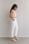 Narrow Leg Jagger Muslin Trousers - 2