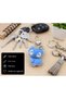 Blue Cute Plush Monster Charm Keychain – Mini Ornament and Gift Accessory