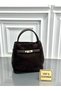 Genuine Suede Leather Women's Hand Shoulder Bag - 2