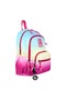 Pink Colored Triple Girls' Primary School Waterproof School Bag Set (Bag Thermal Lunch Bag Pen Holder) - 5