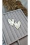 Ocean Wave Heart Earrings (Blue Black Pink Green White) - 2