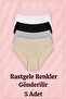 100% Cotton High Waist Women's Underwear 5-Pack - 2