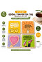 Set of 4 Natural Travertine Stone Coasters – Square Coasters with Funny Writing |   Uv Printed Decorative Coaster
