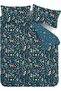 Enchanted Twilight Animals Reversible Double Duvet Cover Set with Pillowcases Navy Blue - 5