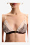Women Micro Lace Triangle Multicolour Wireless Bra - 3