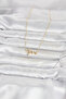 Brass Gold Color Heart Rhythm Model Women's Necklace - 2