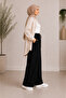 Muslin Fabric Loose Leg Trousers - 2