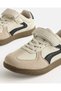Boy Ivory And Beige Retro Sneakers - 3