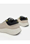 Women Beige Flyknit Trainers - 4