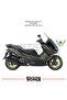 Zontes 250 Te Sticker Covering Set Full Kit Parted Sticker Sticker Model Green