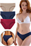 Women'S, Laser Cut Seamless Bikini Slip, 3-Pack and 6-Pack Color Options, Non-Marking Fabric