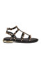 Black Women's Sandals 4042 Z