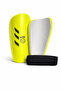 Goalkeeper Gloves Yellow Set Sizes 8-9-10 - Includes Football, Shin Guard and Pump as a Gift - 2