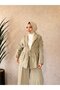 22889 Lace-Up Front Suit Çağla