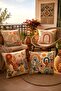 Bohemian Colorful Rainbow Patterned 4-Piece Throw Pillow Cover Set - 2