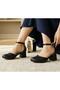 Silvery Girls' High-Heeled Shoes.